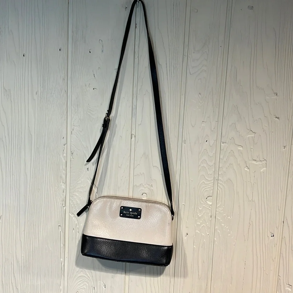 Kate Spade Tan and Black Crossbody Bag